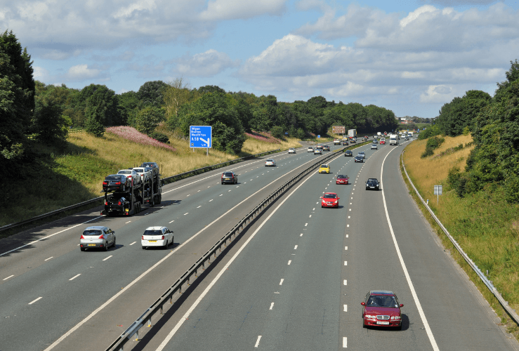 UK Motorway driving