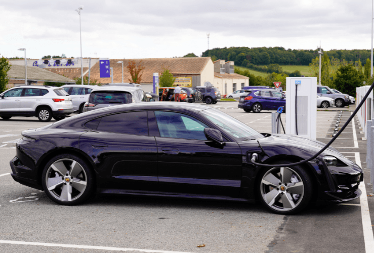 Porsche Taycan Electric Car