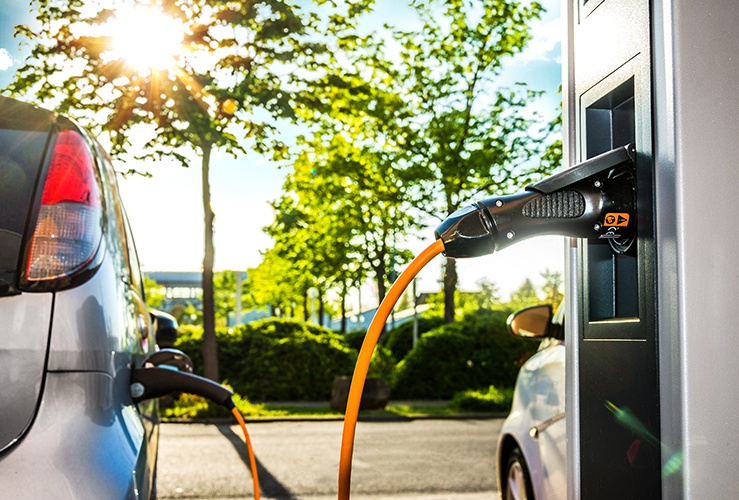 EV Electric Car Charging Station