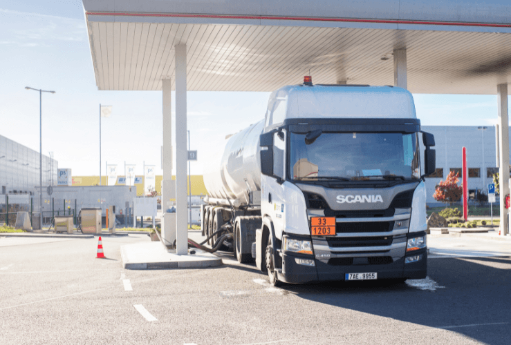 Business fleet fuel costs