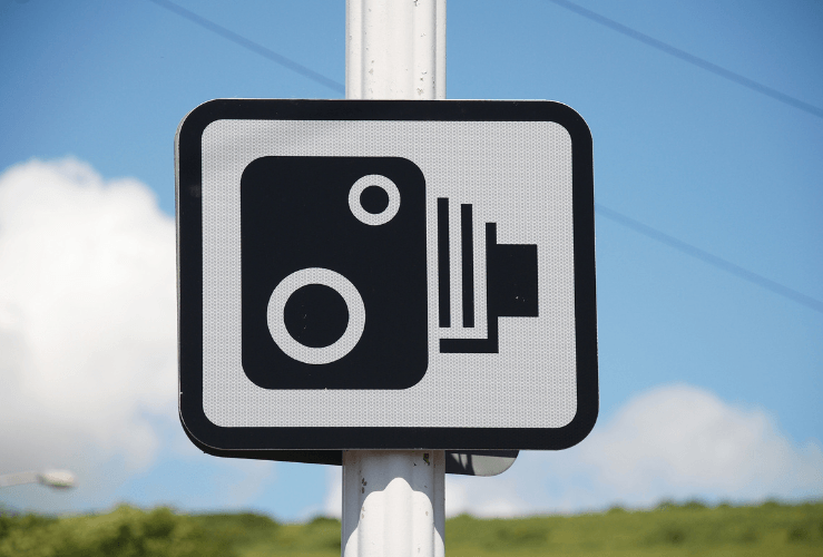 UK Speed Camera Sign