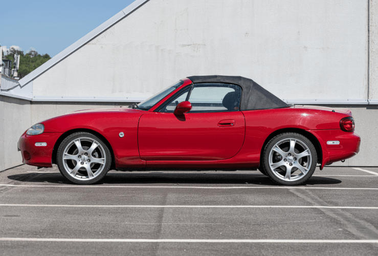 2002 Mazda convertible