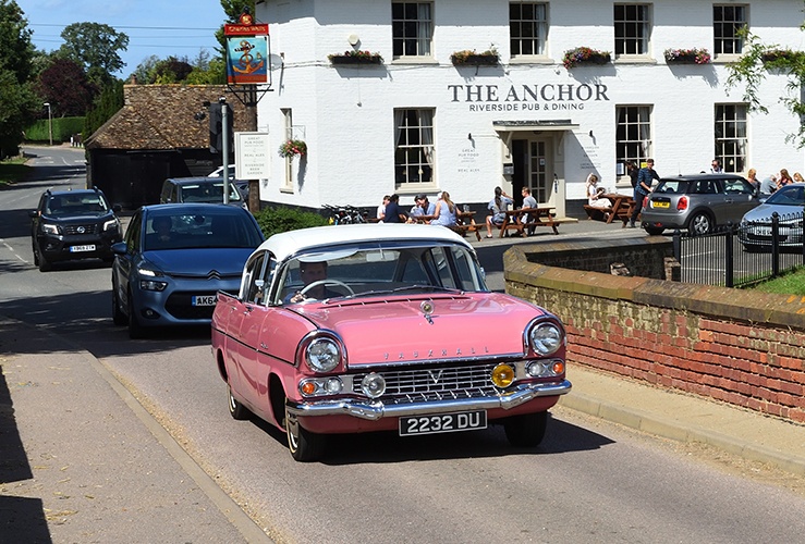 Vauxhall Classic on road