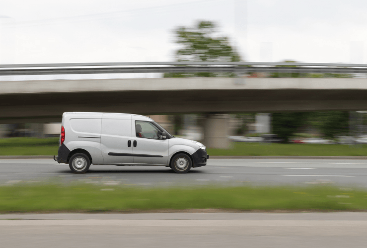 Small courier van